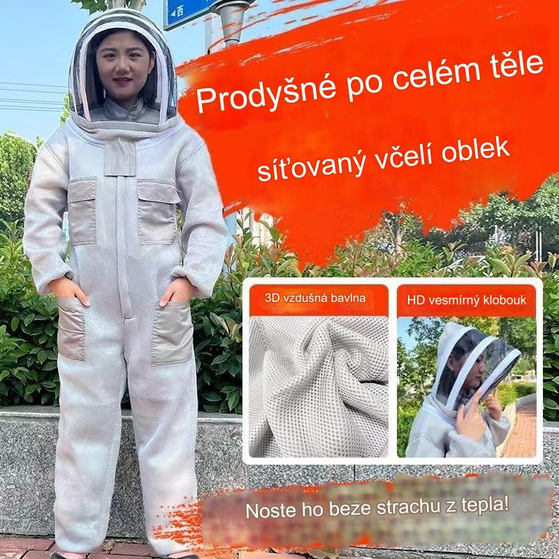 Jednodílný oblek proti malárii z 3D bavlněné síťoviny