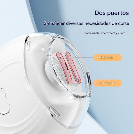 💅 ¡Compra 1 y llévate 1 gratis! ✨ Lima de uñas automática (1 unidad) para un cuidado de uñas seguro y delicado 👶🔧