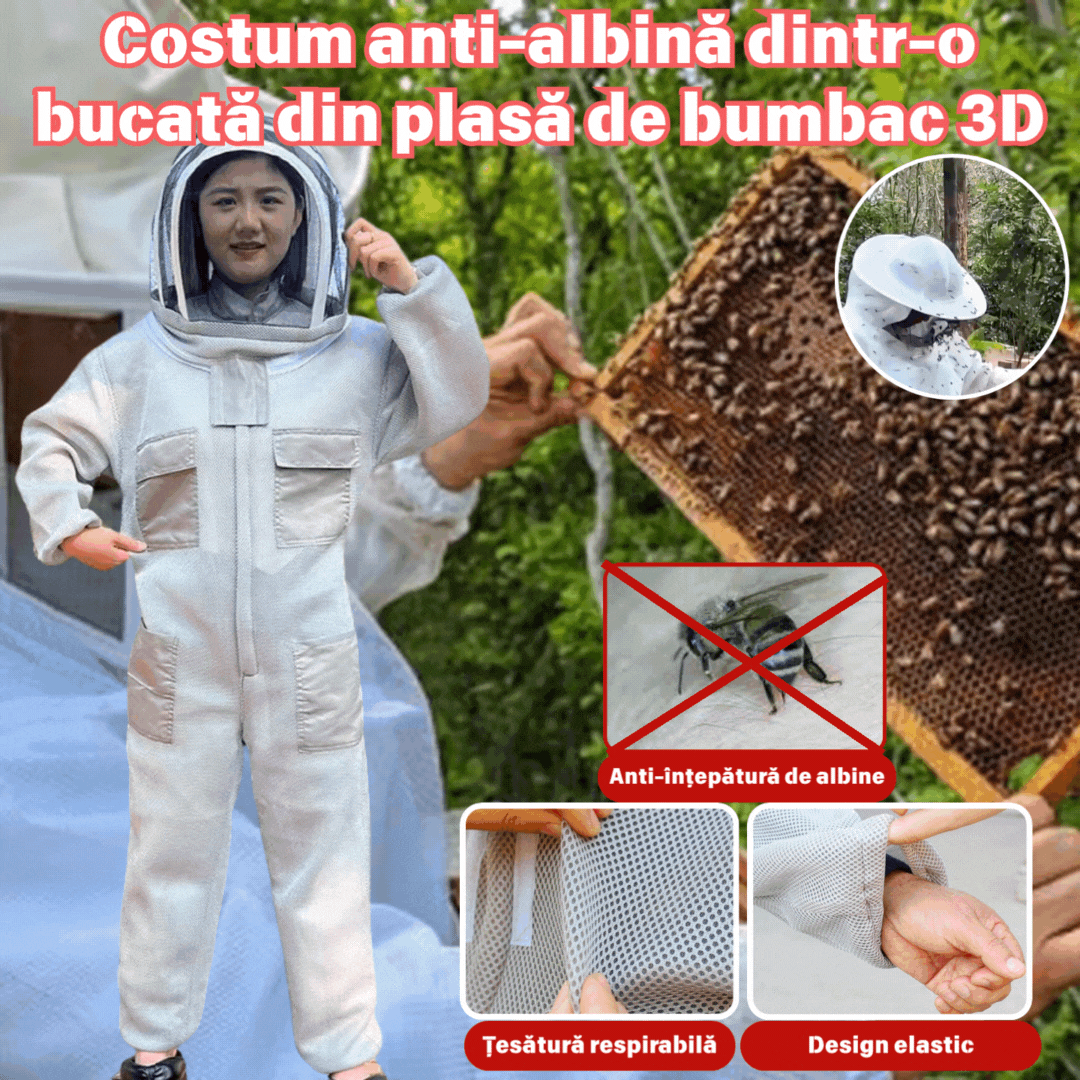 Jednodílný oblek proti malárii z 3D bavlněné síťoviny