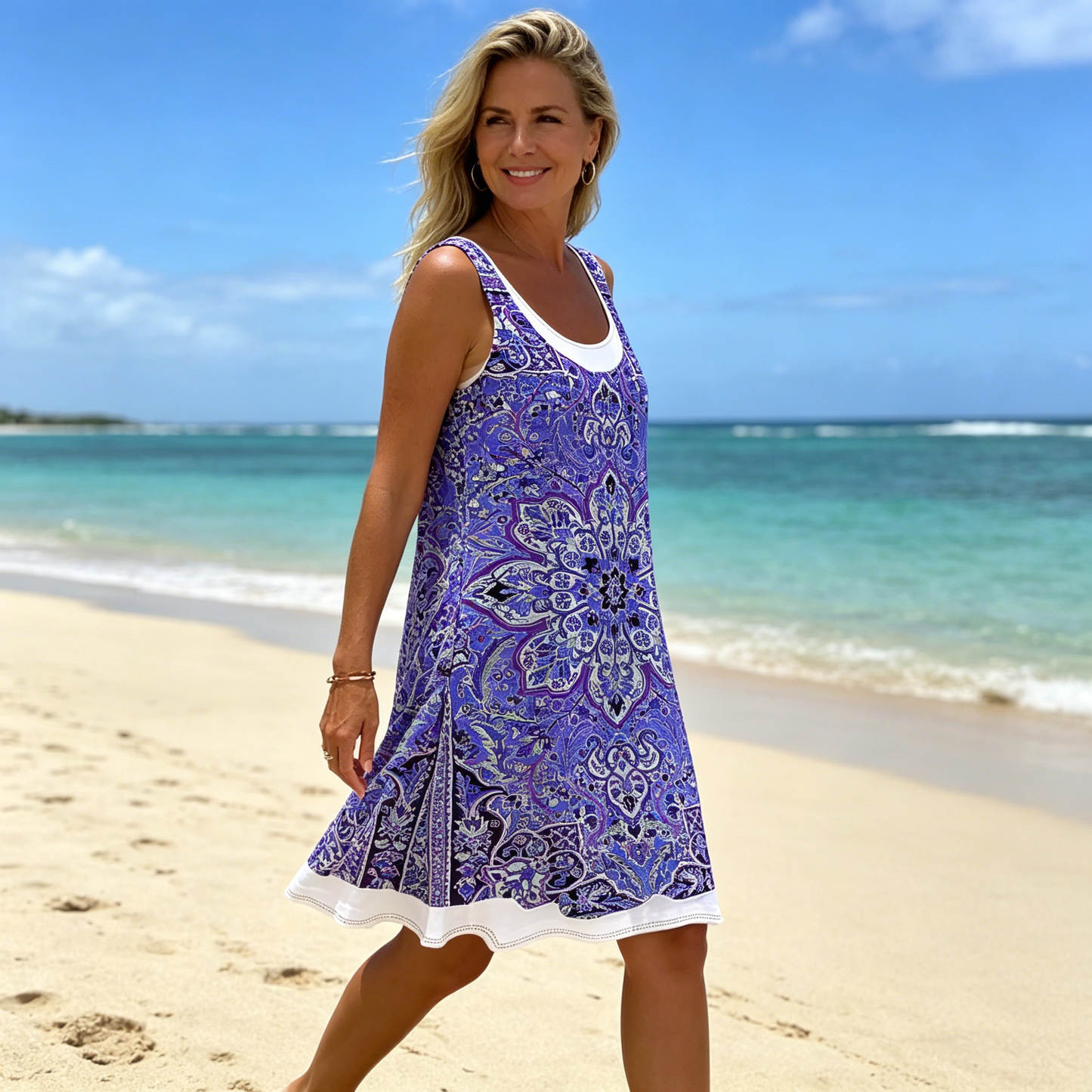 👗【50% de descuento】💖【S-5XL】Nuevo vestido casual de mujer 2026, estampado, ideal para diversas ocasiones.