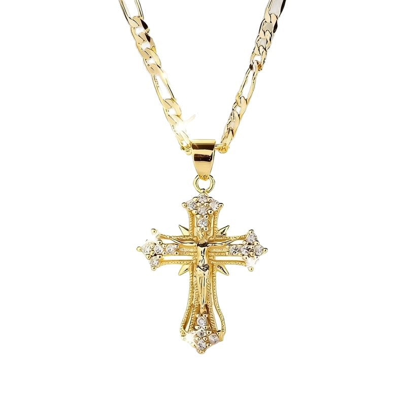 ✝️✨Oblíbený náboženský kříž – luxusní přívěsek s exkluzivním designem.