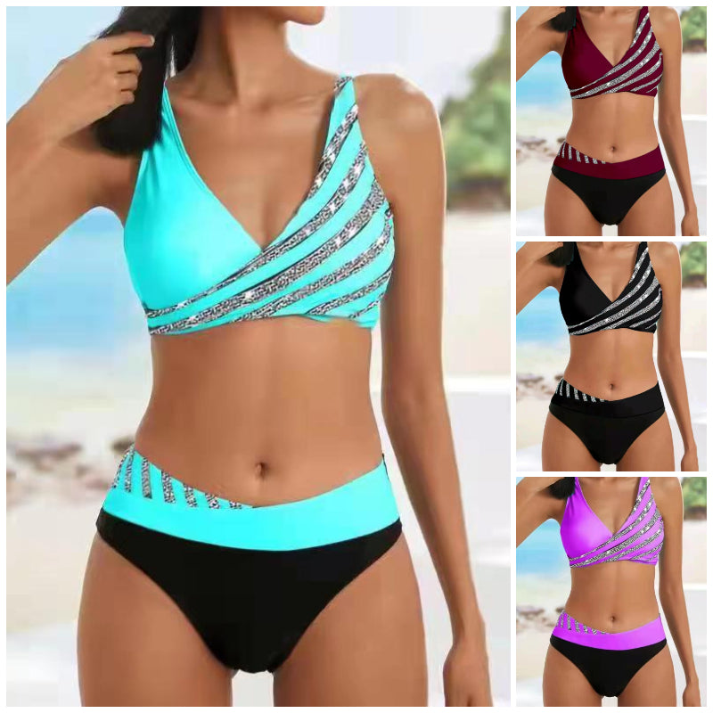 👙👙【S-3XL】2026 Nová sada plavek s potiskem pro ženy