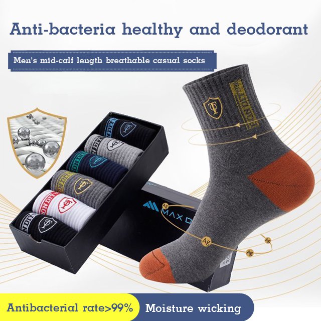 【10 párů za 600Kč】Pánské teplé deodorantové ponožky absorbují pot