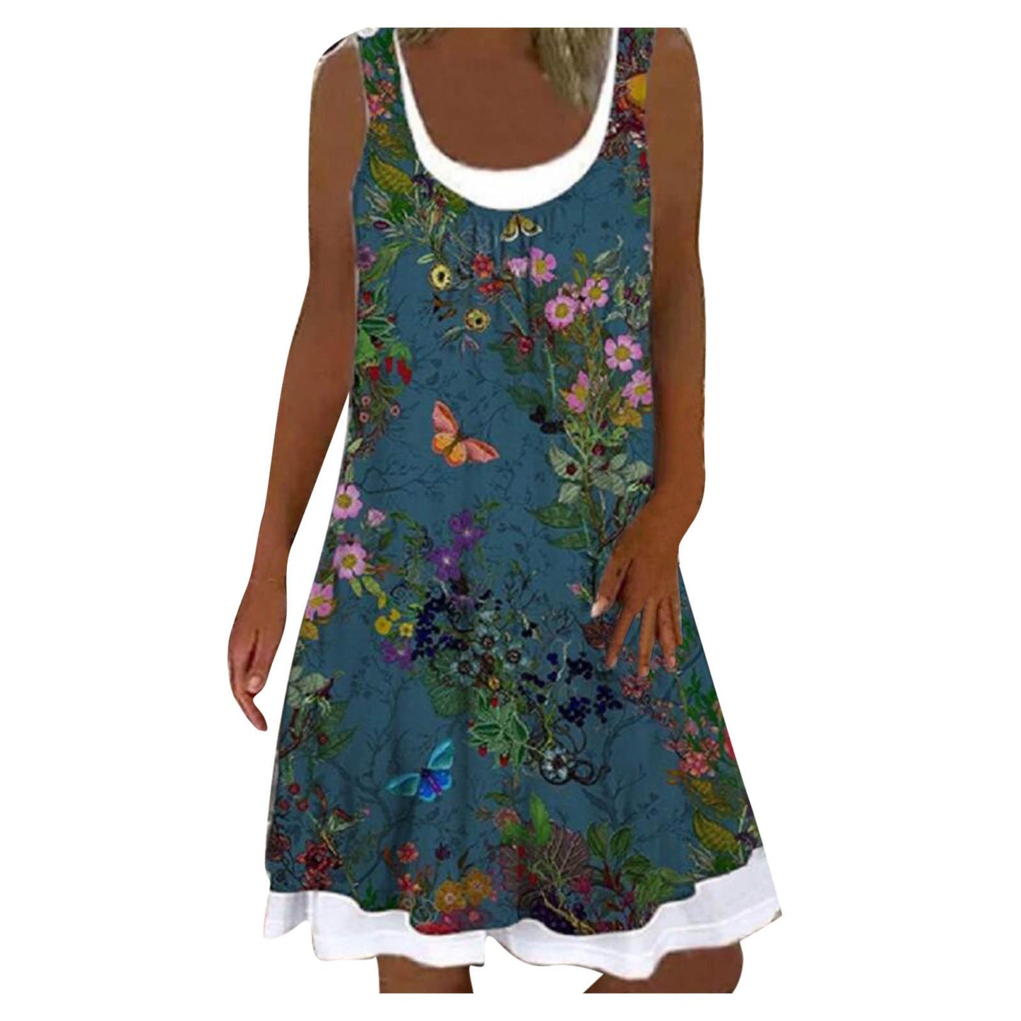 👗【50% de descuento】💖【S-5XL】Nuevo vestido casual de mujer 2026, estampado, ideal para diversas ocasiones.