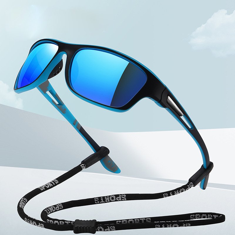🕶⚡ 【Brýle + krabička】Pánské sportovní sluneční brýle, polarizované s reflexními pravými skly, moderní a odolné proti prachu, ideální pro venkovní jízdu